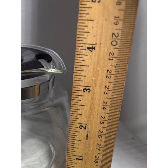 Mr. Coffee 4-Cup Glass Replacement Decanter Comfort Handle Drip-Resistant Spout - Picture 8 of 9